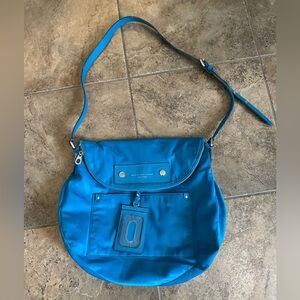 Marc Jacobs Preppy Natasha Nylon Crossbody Bag Blue